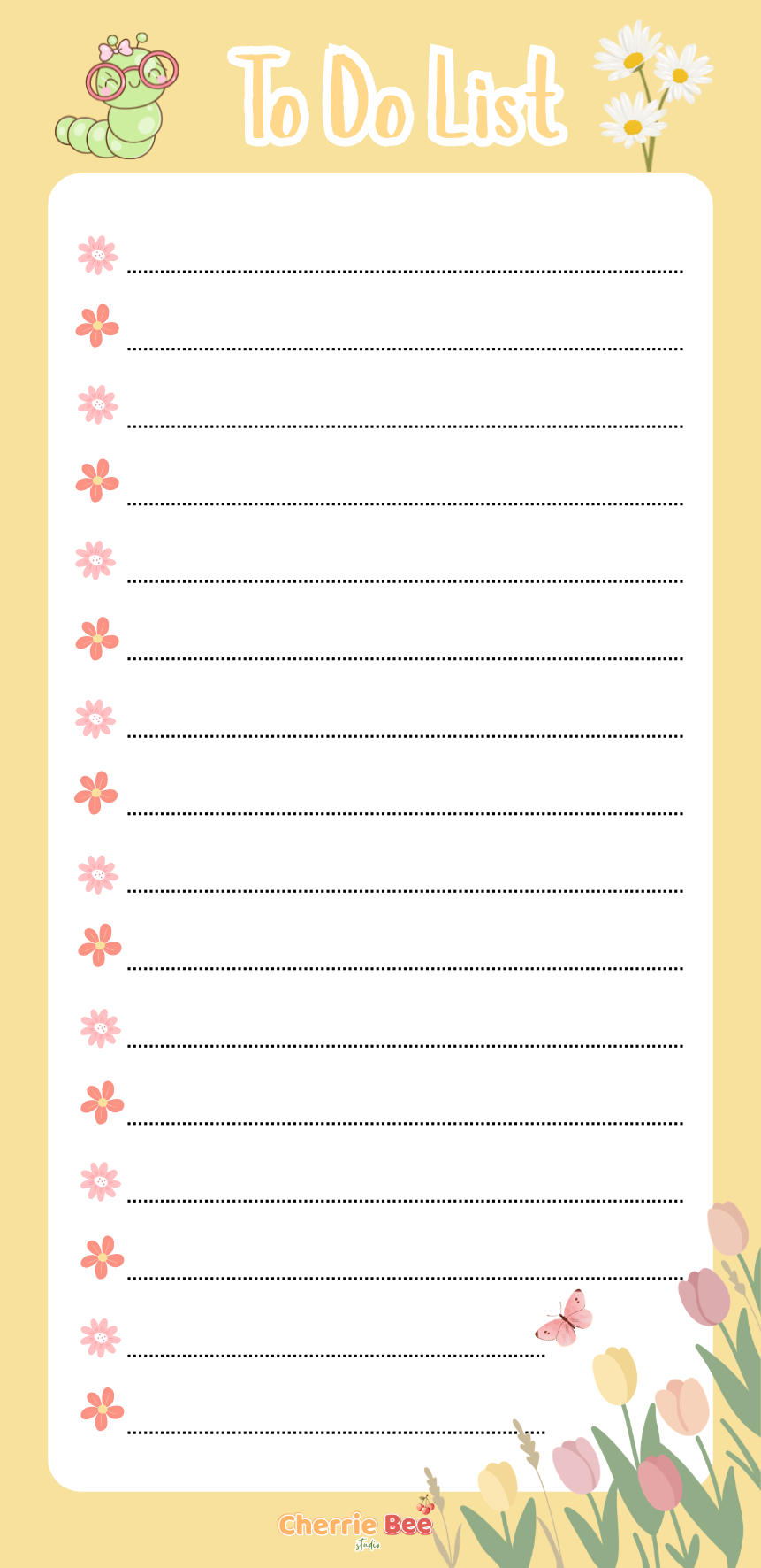 Cute Daily Planner Notepad